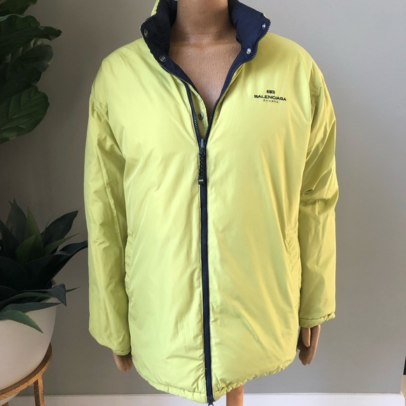 Balenciaga Puffer, Mens Down Ski Jacket Sz L, w/removable hood - Picture 8 of 16